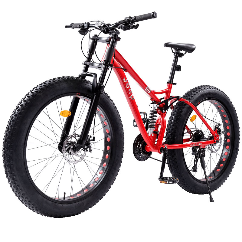 Jeep Snow Mountain Bike Disc Brake Mountain Bikes Adults