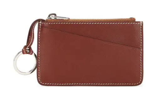 THE ROW Calfskin Card Holder Women's Brown