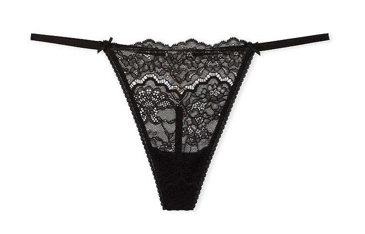 Женские трусы Victoria's Secret (черные)