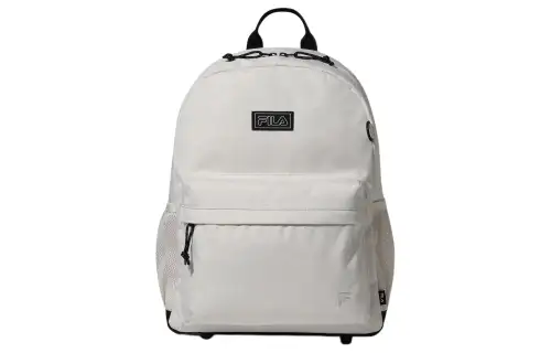 FILA Polyester Backpack Regular Unisex Cream