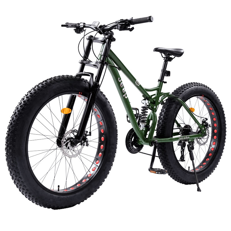 Jeep Snow Mountain Bike Disc Brake Mountain Bikes Adults
