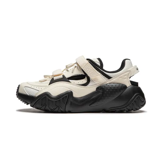 LINING Sichuan Tour Casual Shoes Women's Low-Top Ecru