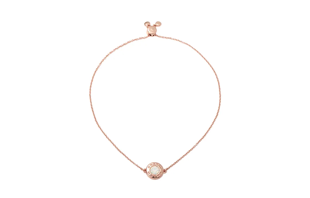 COACH Alloy Bracelets Women's Rose Gold