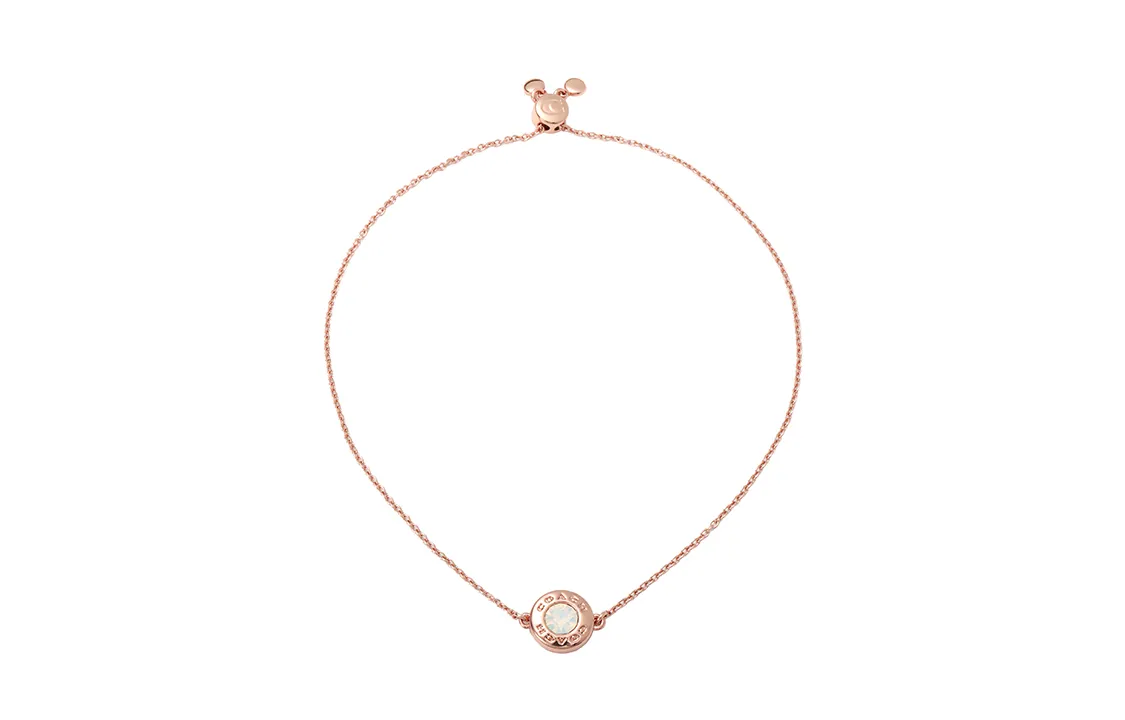 COACH Alloy Bracelets Women's Rose Gold