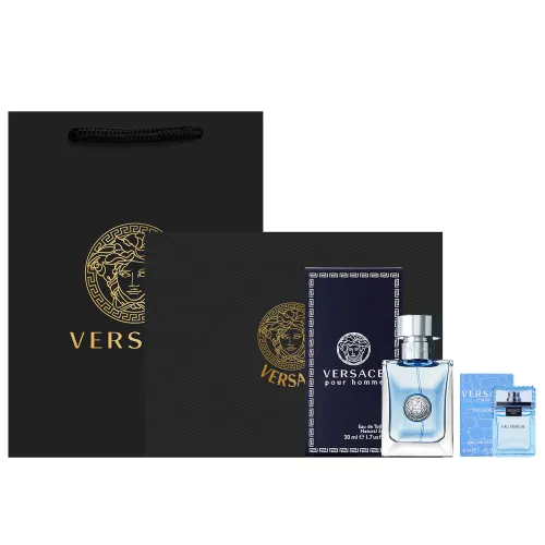 Versace, perfume, gift box, set, 5 ml, sample, 30 ml, 50 ml