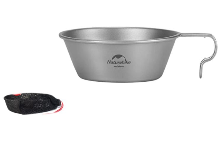 NATUREHIKE Tableware Outdoor 1 2 Persons Titanium