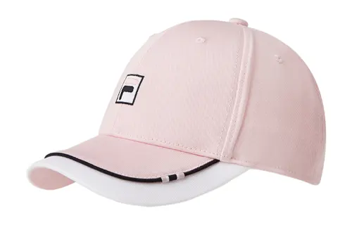 FILA Cotton Baseball Caps Kids' Pink