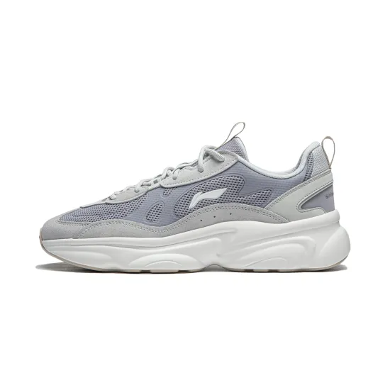 LINING Coconut Milk 2.0 Casual Shoes Men Low-Top Sichuan Stone Gray/Dove Gray