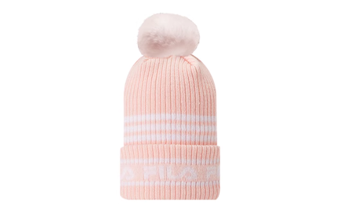FILA Acrylic, Polyamide, Sheep Wool, Polyester Beanies Kids' Pink