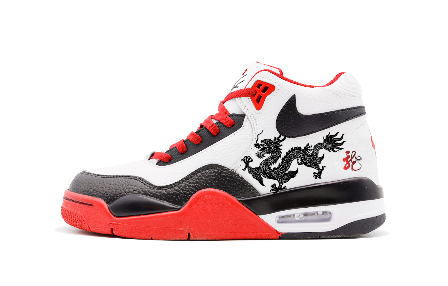 Nike, classic retro trend universal basketball sneakers Chinese style for men and women, custom-made, style