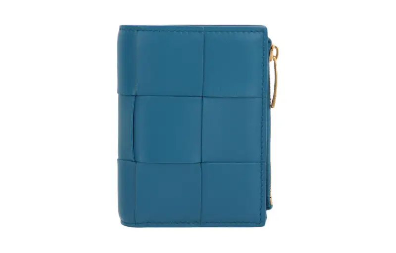 Bottega Veneta Cassette Small Bi-Fold Zip Wallet