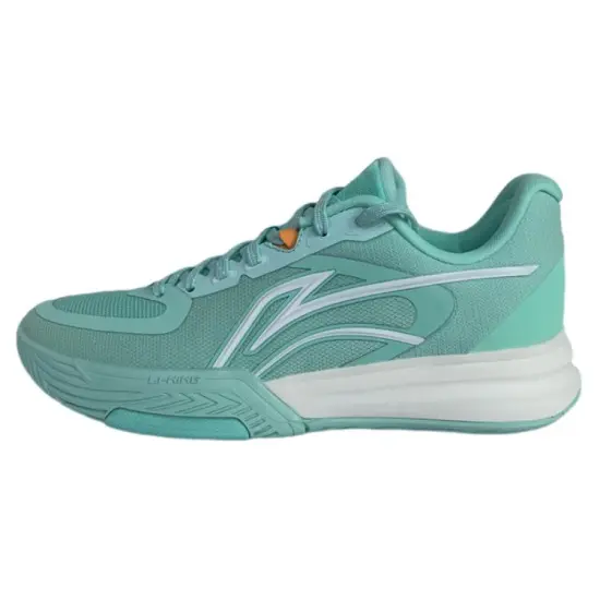 LiNing Cushioned Slip Resistant Low Top Basketball Shoes Men's Green