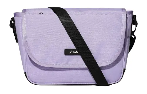 FILA Polyester Messenger Bag, Shoulder Bag, Crossbody Bag Small Women's Light Purple