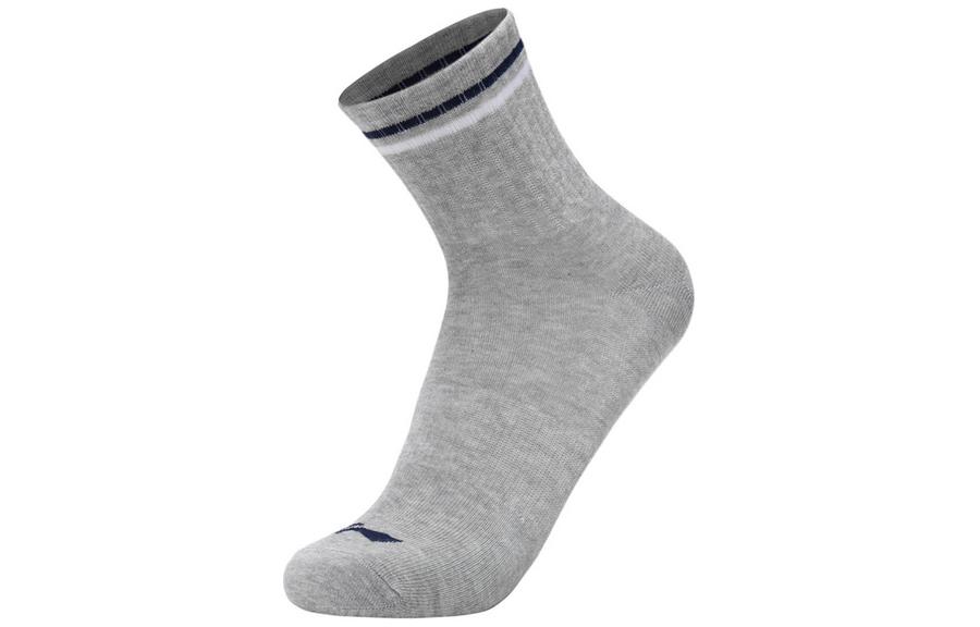 Li Ning Sports Life Collection Crew Socks Unisex 3 Pack