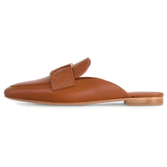 LOUIS VUITTON Capri Closed Toe Slippers Women's