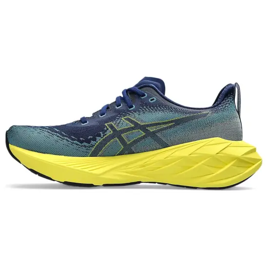 Asics Novablast 4 'Blue Teal Yellow'