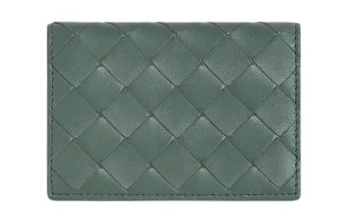 Bottega Veneta Woven Business Card Case