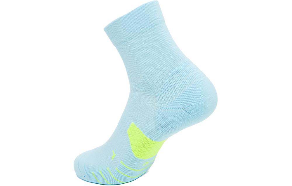 Li Ning Crew Socks Unisex 1 Pack Glacier Blue