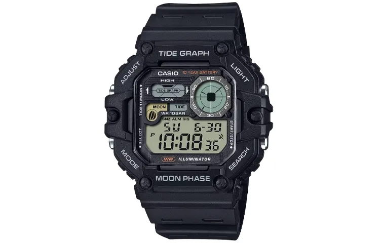 CASIO Men Black Watch WS-1700H-1AJF