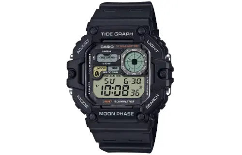 CASIO Men Black Watch WS-1700H-1AJF