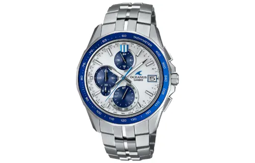 CASIO Men OCEANUS Silver Watch