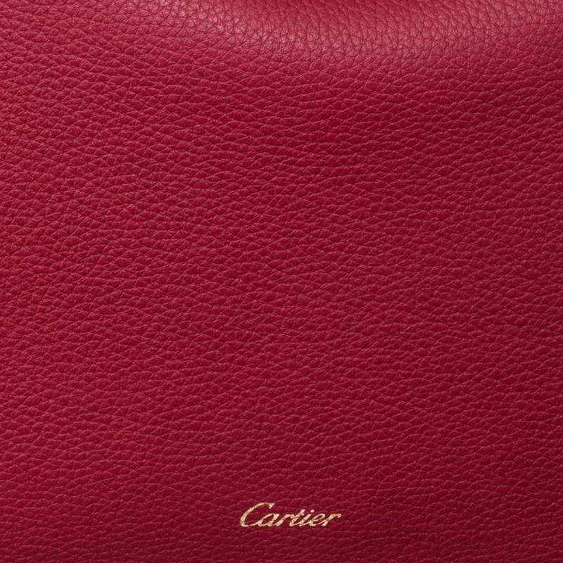 Женская сумка Cartier Trinity (рубиновая) — фото 4