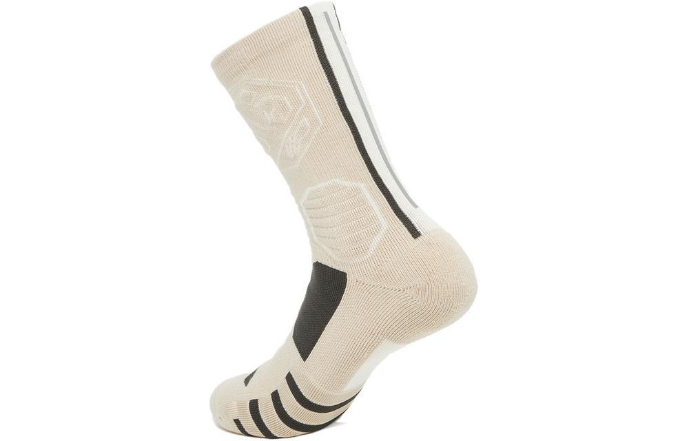 Li Ning Basketball Socks Unisex 1 Pack Sand Gravel Gray