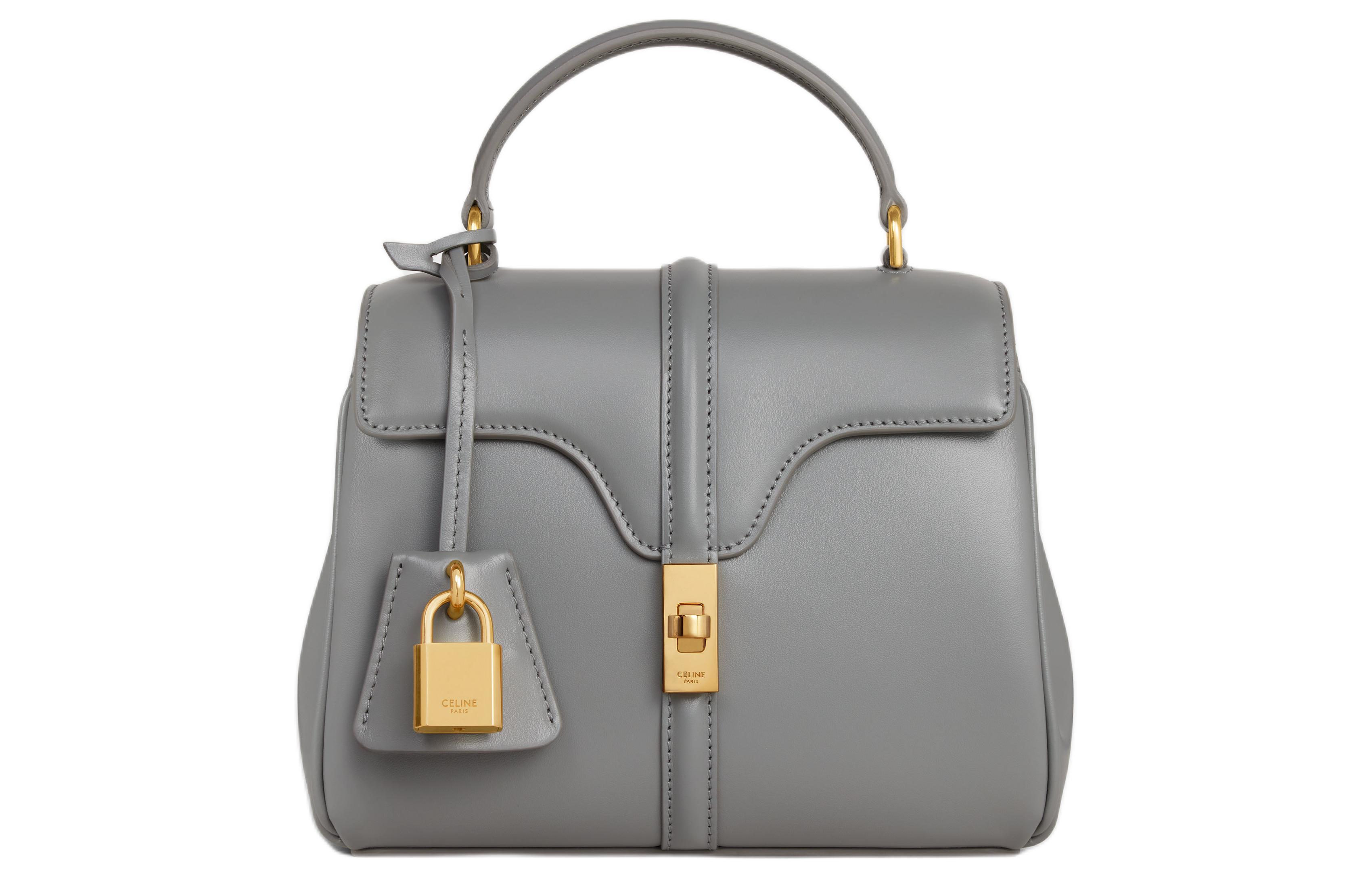 CELINE Celine, removable foldable straps, leather small one-shoulder bag