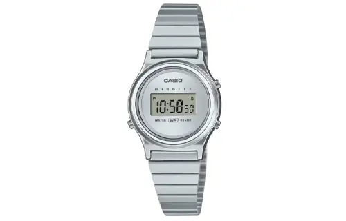 CASIO Women's Silver Watch LA700WE-7AJF