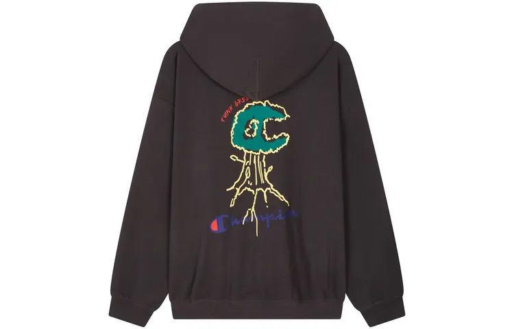 Champion Zip Closure Cardigan Sweatshirt US Version Women's