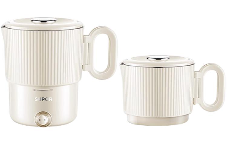 SUPOR Handheld small teapot for traveling stainless steel, 800 ml, stainless steel AISI 304, J01