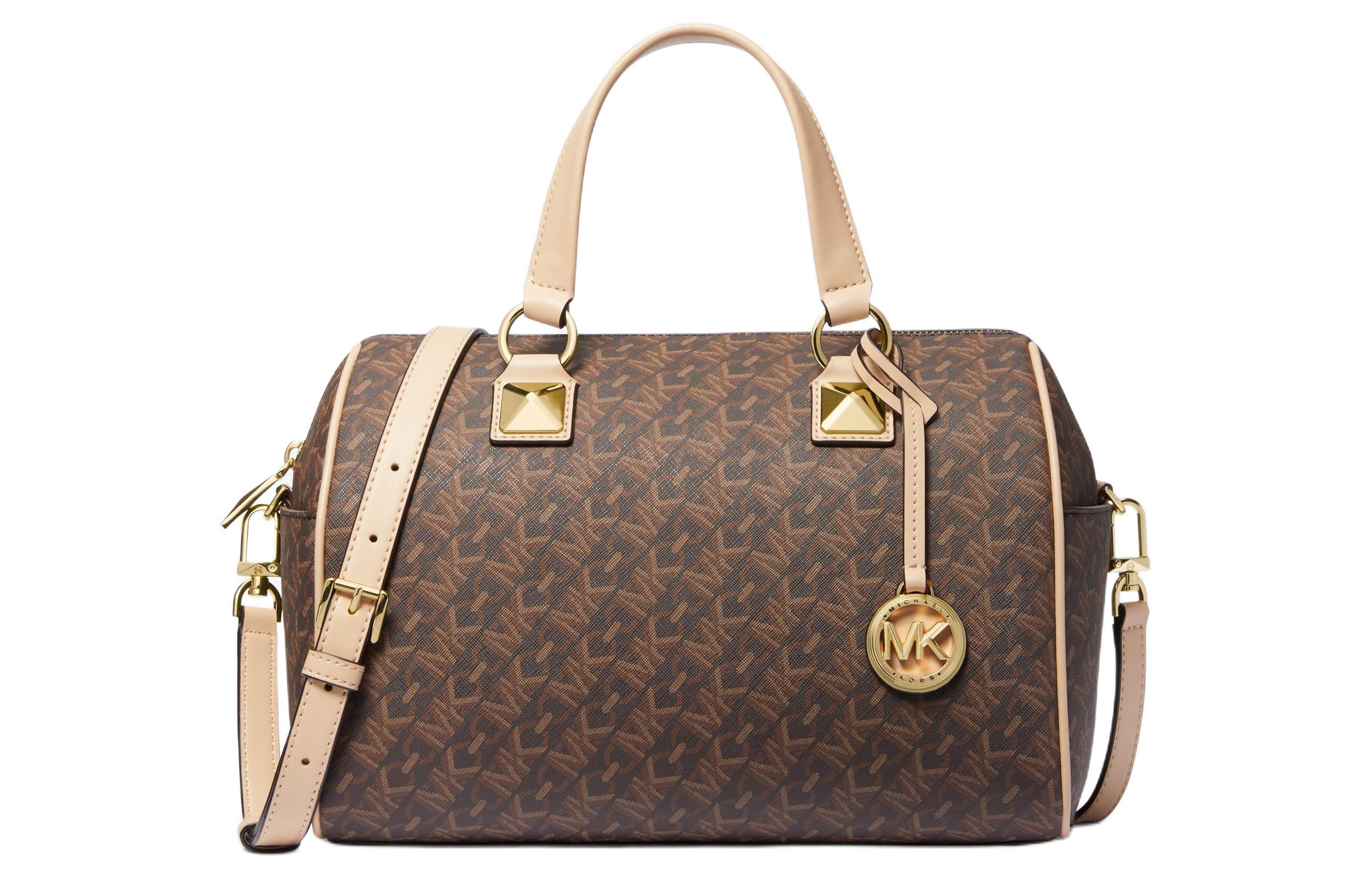 Женская сумка MICHAEL KORS Grayson (темно-коричневая)