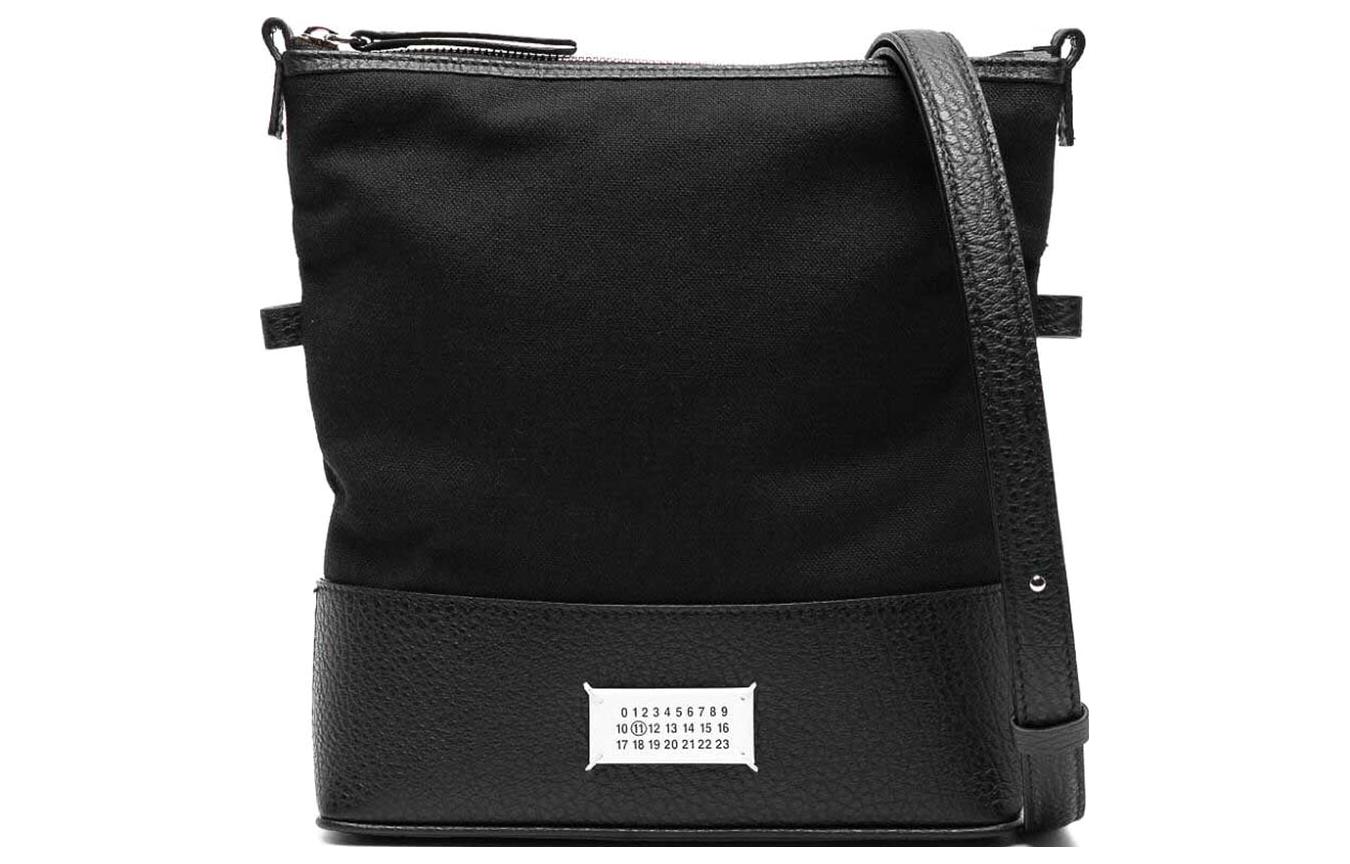 Maison Margiela Panelled Design Zipped Crossbody Bag