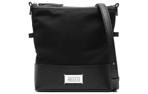 Maison Margiela Panelled Design Zipped Crossbody Bag