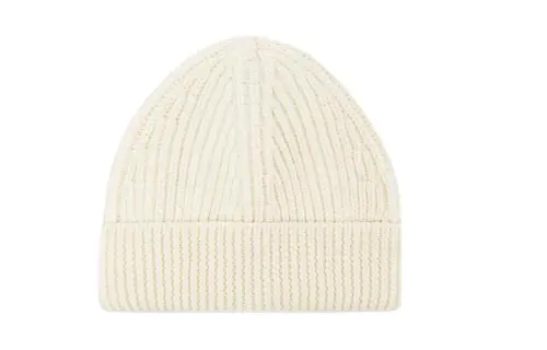 Maison Margiela Wool, Elastane Beanies Women's Ecru