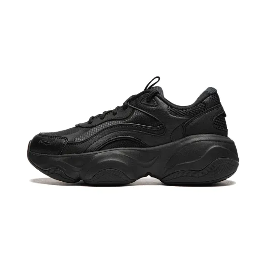 LINING Honey Series Casual Shoes Women's Low-Top Black