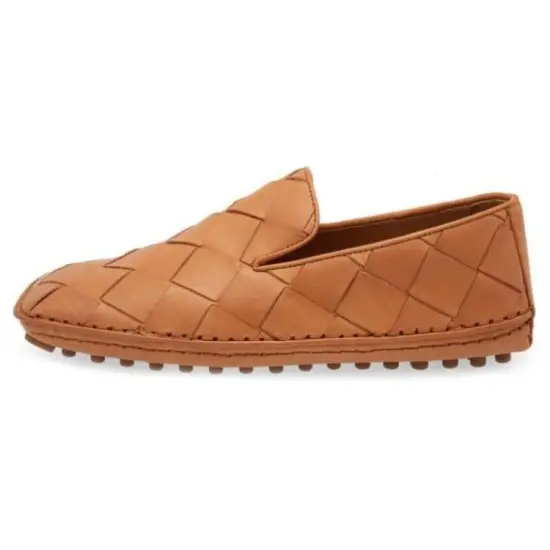 Bottega Veneta Gommino Loafers Men Brown