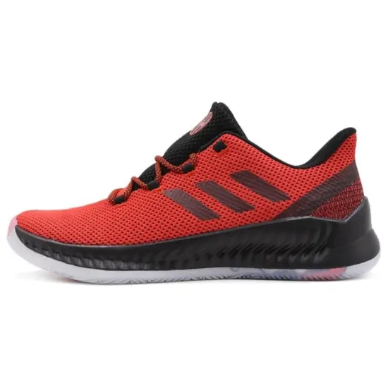 Adidas Harden B/E X Running Shoes Men Low-Top Black Red .