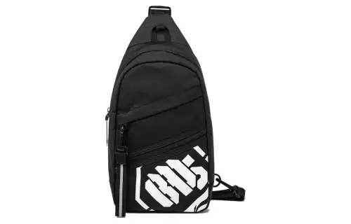 Li Ning Badfive Polyester Shoulder Bag, Sports Bag, Sling Bag Regular Unisex Black