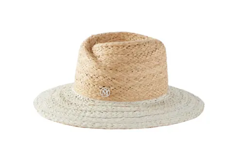 Maison Margiela Raffia Fiber Bucket Hats Women's Sand