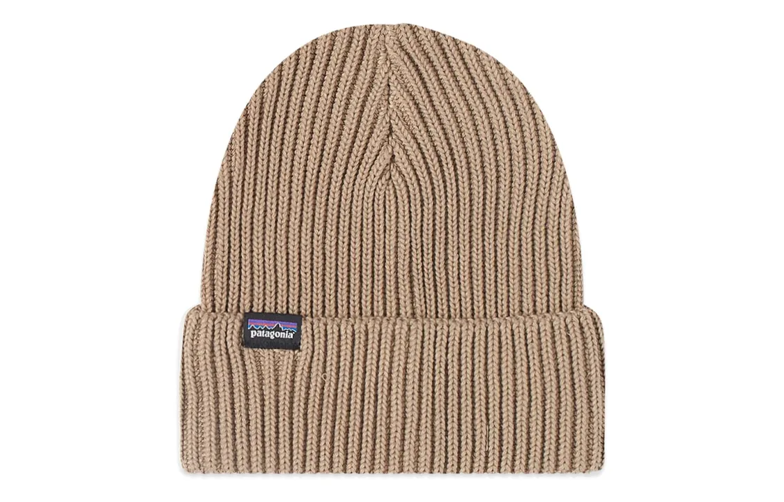 Patagonia Recycled Polyester Beanies Unisex Khaki