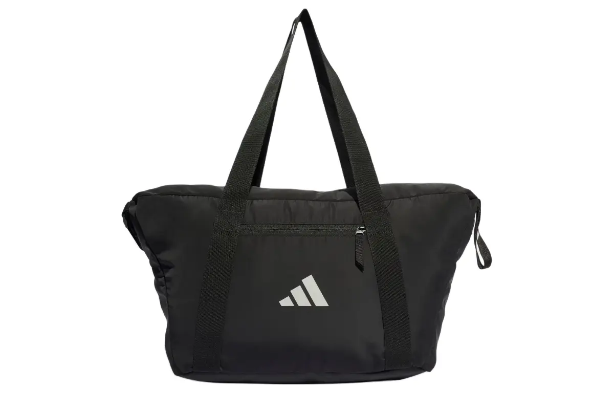 Adidas Recycled Polyester One Shoulder Handbag Women's Black & Linen Green