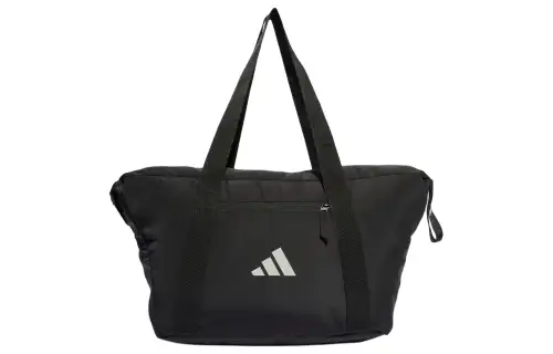 Adidas Recycled Polyester One Shoulder Handbag Women's Black & Linen Green