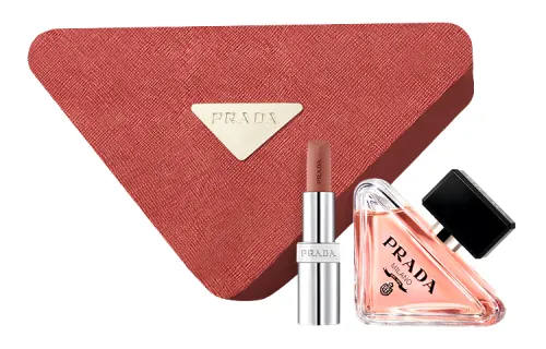 PRADA Prada, lipstick, perfume, set
