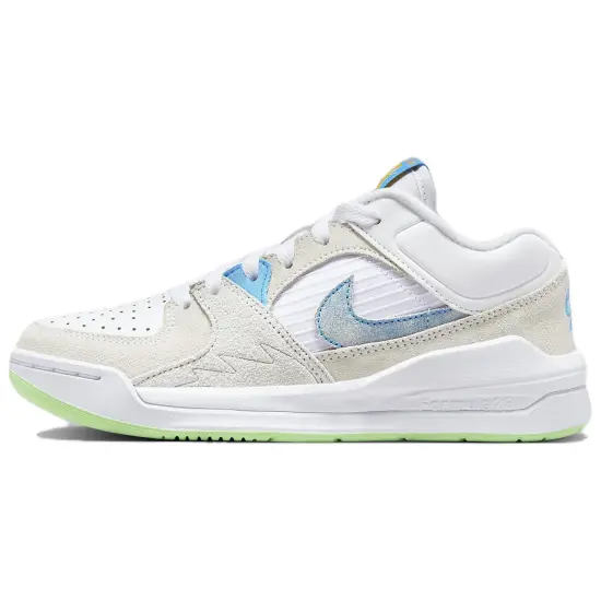 JORDAN Stadium 90 Casual Shoes Women's Low-Top White Blue