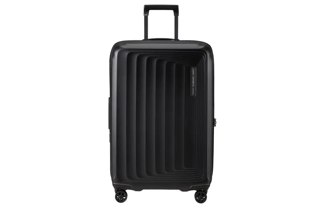 SAMSONITE Polycarbonate Travel Suitcase Luggage 25 Inch Unisex Black