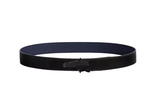 HERMES Destrier Metal Plated, Calfskin Leather Belts Men's Width 3.2cm