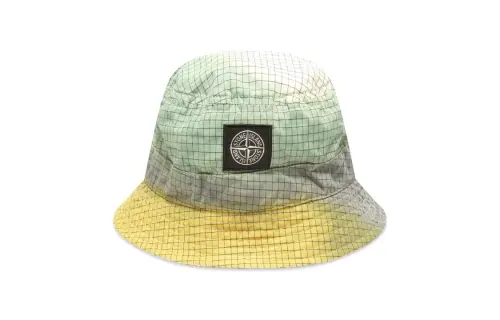 STONE ISLAND Cotton, Polyester Bucket Hats Men's Multicolor