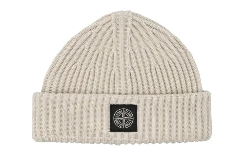 STONE ISLAND Compass Patch Knitted Beanie