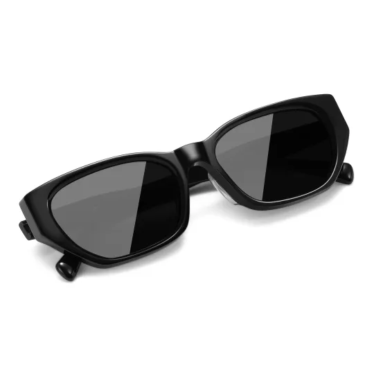 HLA Plate Frame Cat Eye Sunglasses Unisex